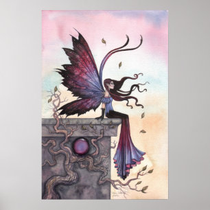 Amethyst Traum Gothic Fantasy Feen Poster