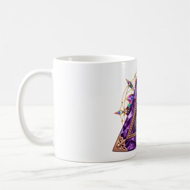Amethyst Vault Eye Kaffeetasse (Links)