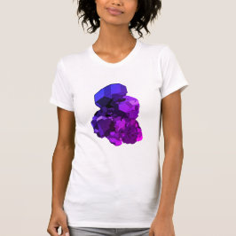 Amethyst Vektorkunst Frauen Angepasster T - Shirt