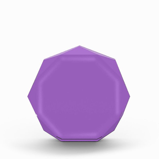Amethyst (Vollfarbe)  Fotoblock (Vorderseite)