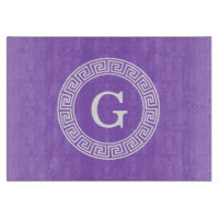 Amethyst Welch griechischer Schlüsselrahmen erste 