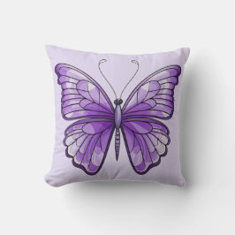 Amethyst Wings Throw Kissen