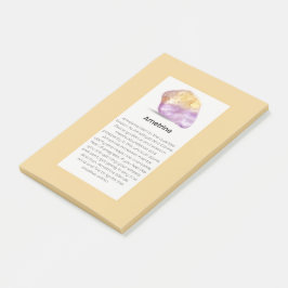 Ametrine Crystal Meaning Juwelier Display Post-it Klebezettel