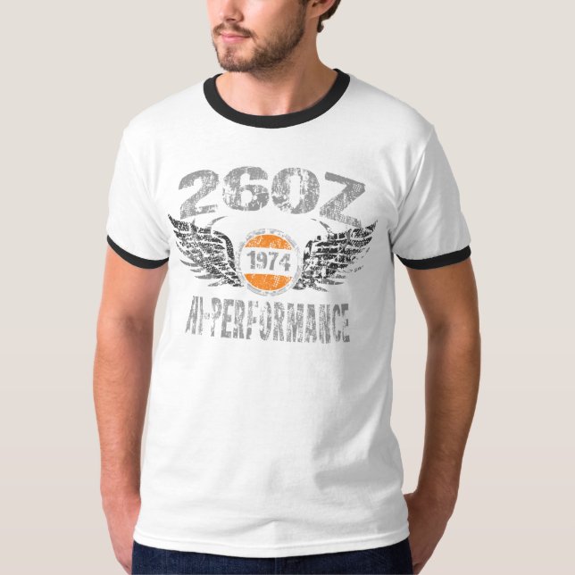 amgfrx-1974 Datsun 260Z T-Shirt (Vorderseite)