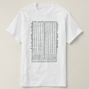 Amharic AlphaBet Classic T - Shirt