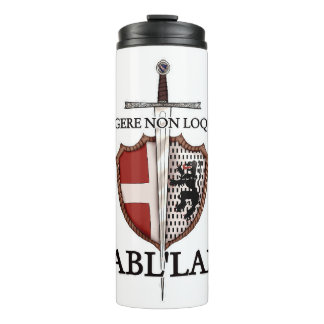 AMHE-Logoanzeige der 74 Thermosbecher