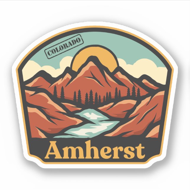 Amherst, Colorado Aufkleber (Vorderseite)