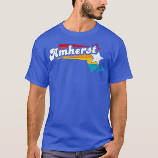 Amherst Massachusetts Vintages beängstigendes Souv T-Shirt