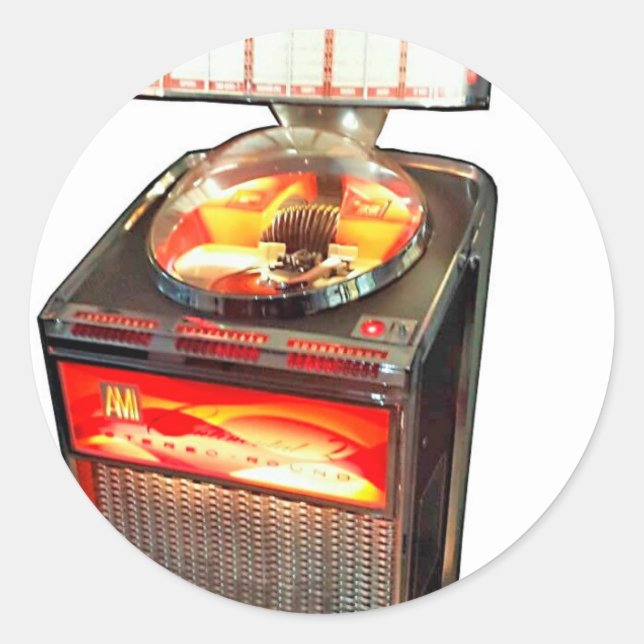 AMI Continental 2 Jukebox Runder Aufkleber (Vorderseite)