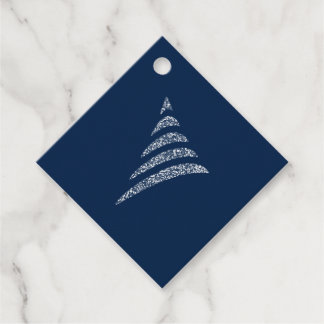 Amiable monochrome künstlerische Weihnachtsbaum Geschenkanhänger