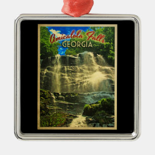 Amicalola Falls Georgia Ornament Aus Metall