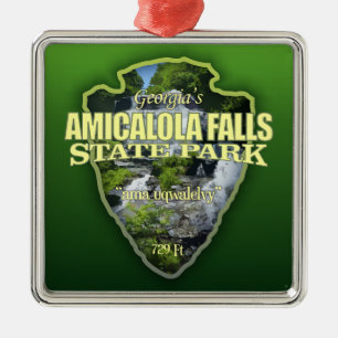 Amicalola Falls (Pfeilspitzen) Ornament Aus Metall