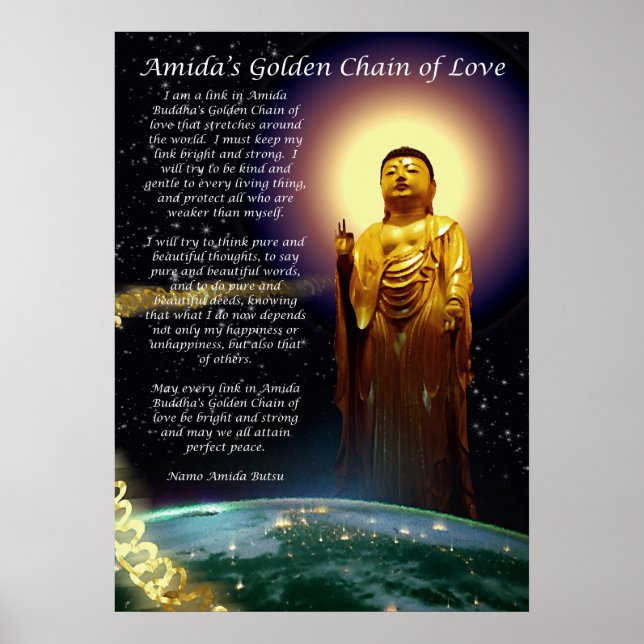Amidas goldene Kette der Liebe 1 Poster (Vorne)