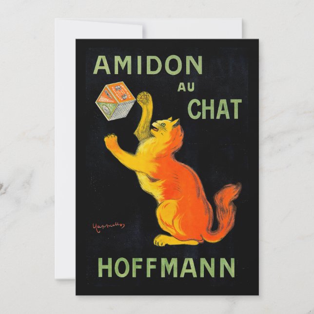 Amidon Au Chat | Leonetto Cappiello (Vorderseite)