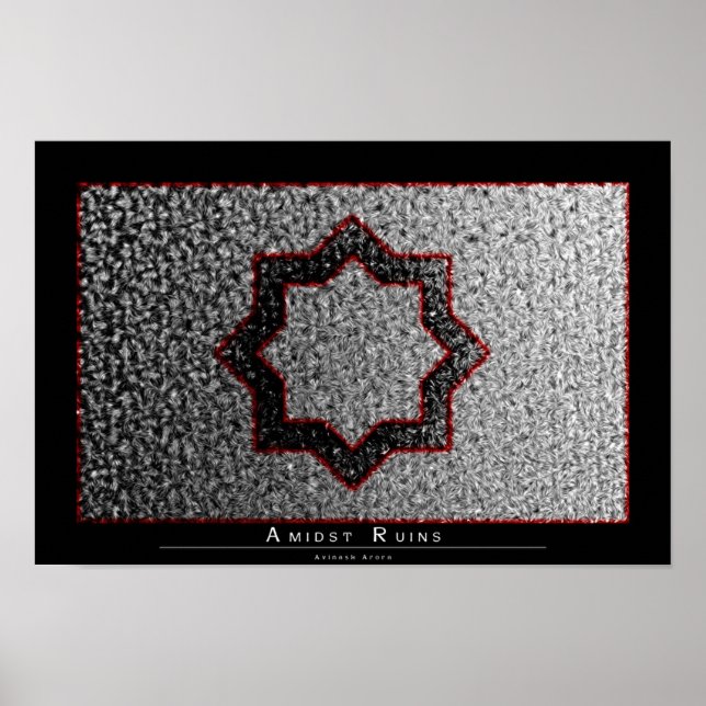 Amidst Ruins Poster (Vorne)