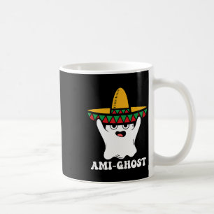 Amighost Spooky Halloween Ghost Mexican Sombrero A Kaffeetasse