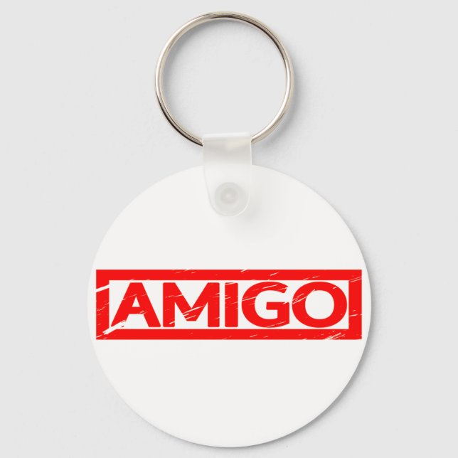 Amigo Briefmarke Schlüsselanhänger (Vorderseite)