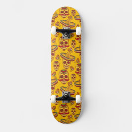 Amigo Skulls Skateboard