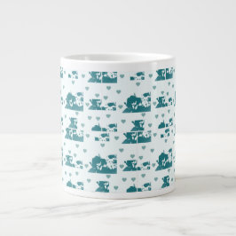 Amigos Felinos. Jumbo-Tasse