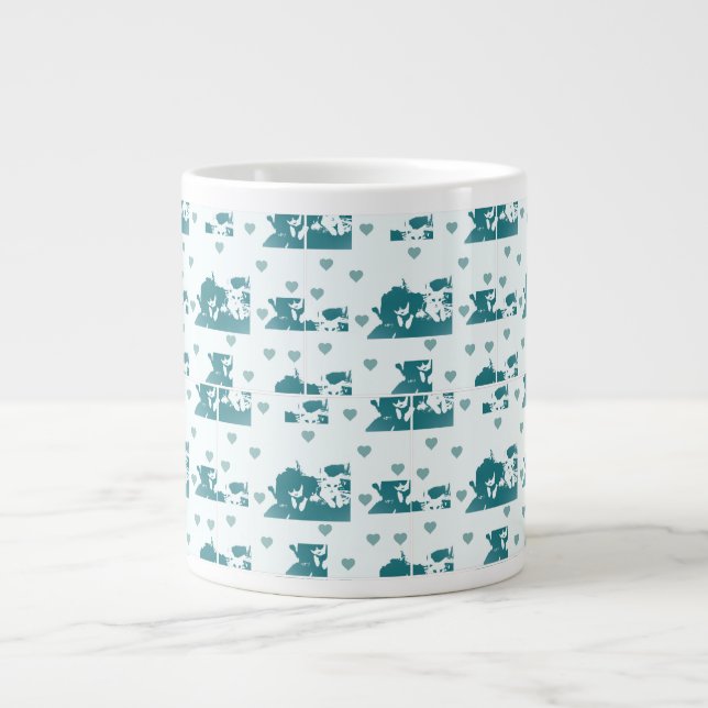 Amigos Felinos. Jumbo-Tasse (Vorderseite)