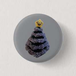 Amigurumi Weihnachtsbaumdesign Button