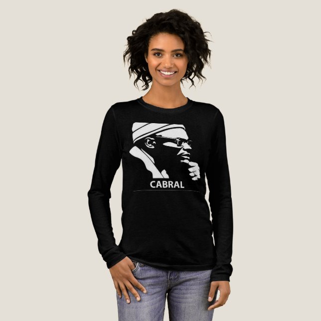 Amilcar Cabral Powerful Tri-Blend Shirt (Volle Vorderseite)