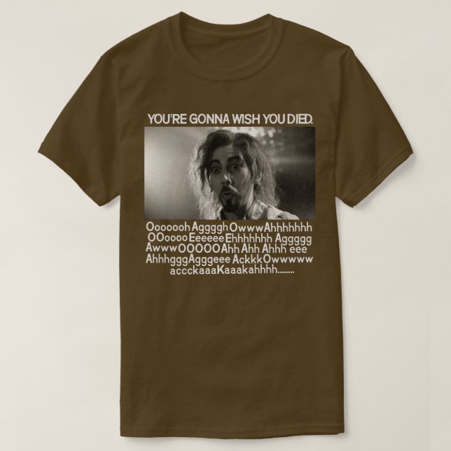 Amilyn Vampire Death Scene T-Shirt (Design vorne)