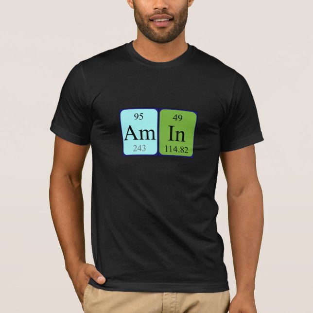 Amin Periodenname Shirt (Vorderseite)