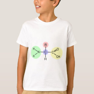 Aminosäure-Diagramm T-Shirt