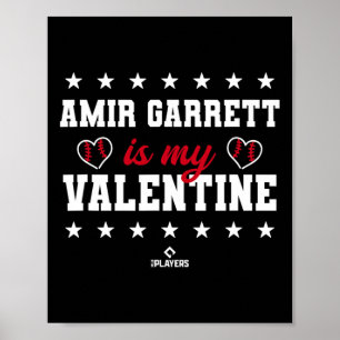 Amir Garrett ist mein Valentinstag Cincinnati verk Poster