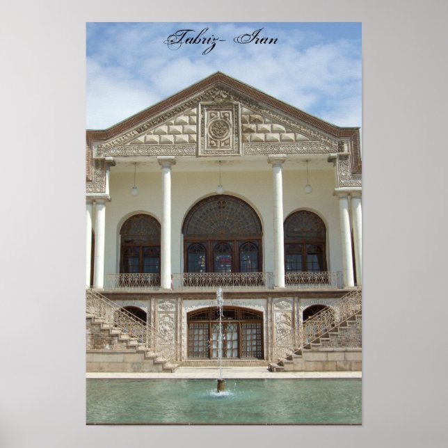 Amir Nezam House in Tabriz, Iran Poster (Vorne)