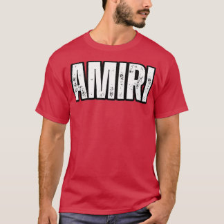 Amiri Name Geschenk Geburtstag Feiertag Jahrestag  T-Shirt