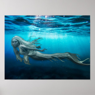 Amiria Angel Mermaid Poster