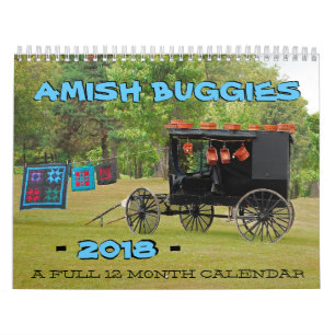 Amischer Kalender der Buggy-2018