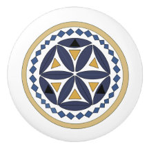 Amish Americana Country Kitchen Keramik Knob