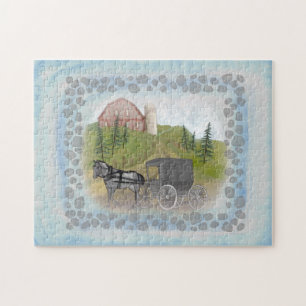 Amish Buggy Besuch Puzzle