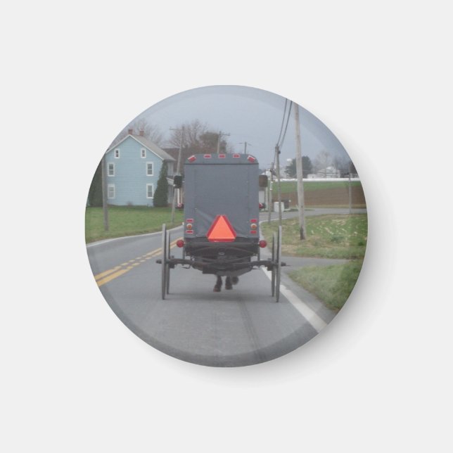 Amish Buggy Magnet (Vorne)