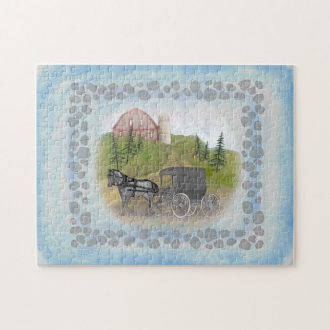 Amish-Buggy Puzzle (Horizontal)