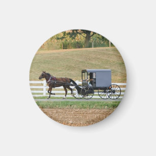 Amish-Buggy-Wagenmagnet Magnet