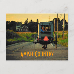 Amish Country Postcard Postkarte