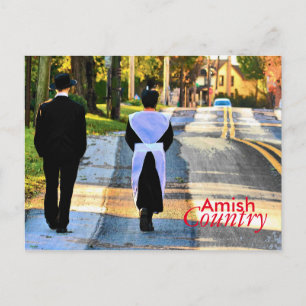 Amish Country Postcard Postkarte