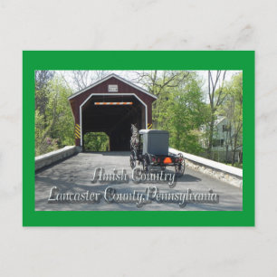 Amish Country _ Postcard Postkarte