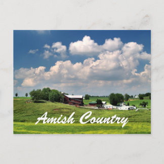 Amish Country Postkarte
