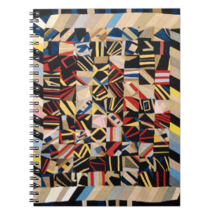 Amish Crazy Quilt von Lydia Beachy Notizblock