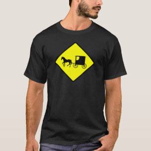 Amish Crossing Sign Classic T - Shirt