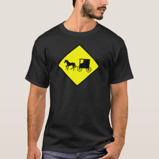 Amish Crossing Sign Classic T - Shirt