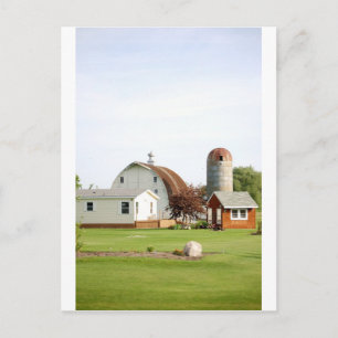 Amish Farm Postkarte