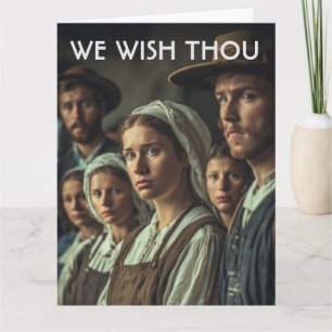 Amish-Mennonitische lustige Geburtstagskarte Karte