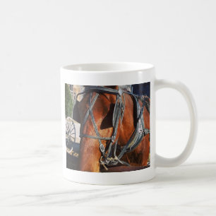 Amish Pferd Kaffeetasse