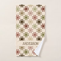 Amish Quilt Druckneutrale Farben Personalisiert
